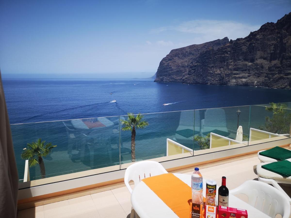 Magical Apt. With Sea View & Cliff Leilighet Acantilado de los Gigantes Eksteriør bilde