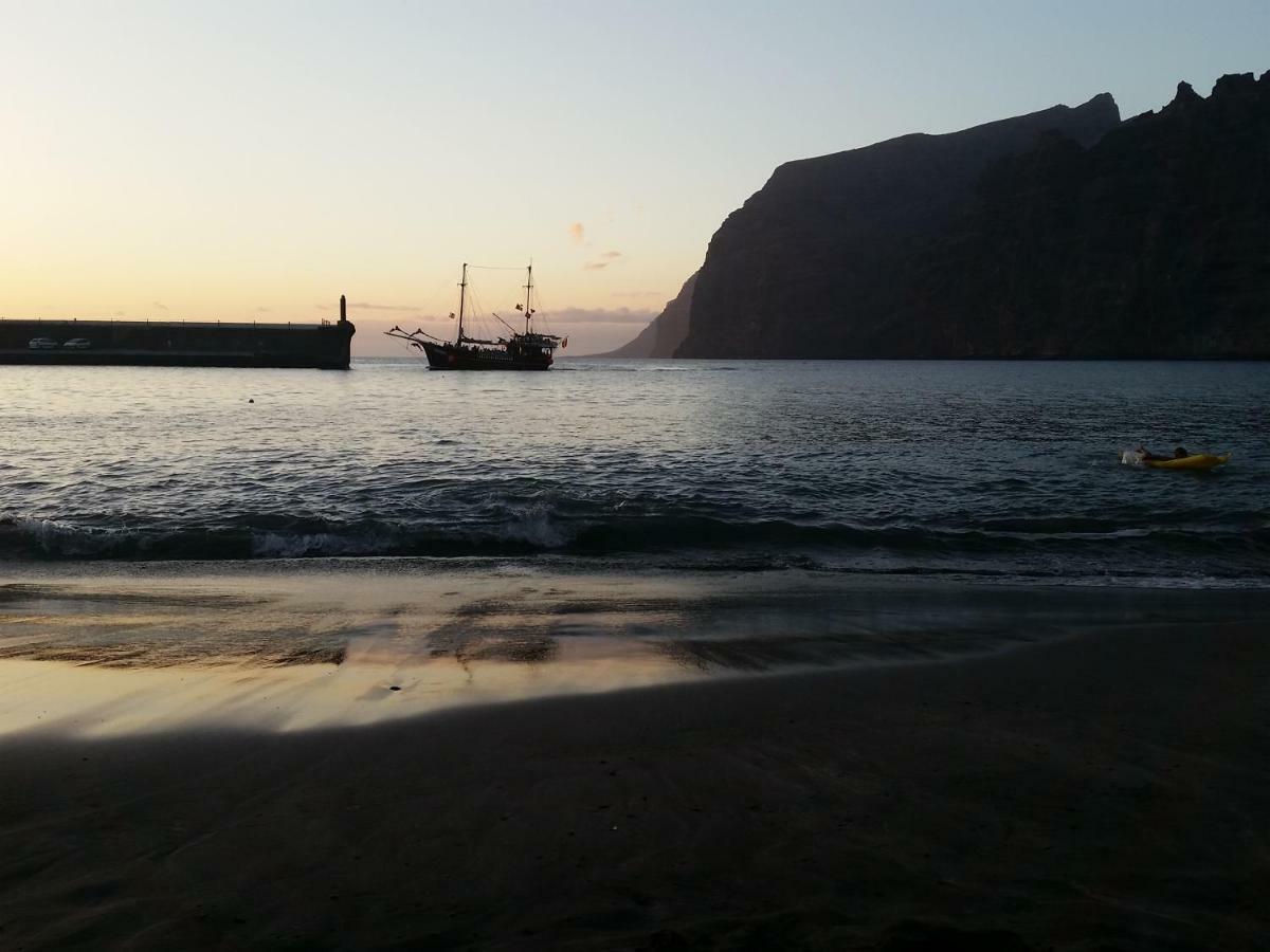 Magical Apt. With Sea View & Cliff Leilighet Acantilado de los Gigantes Eksteriør bilde