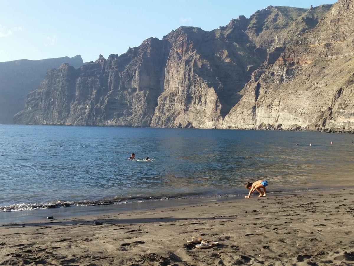 Magical Apt. With Sea View & Cliff Leilighet Acantilado de los Gigantes Eksteriør bilde